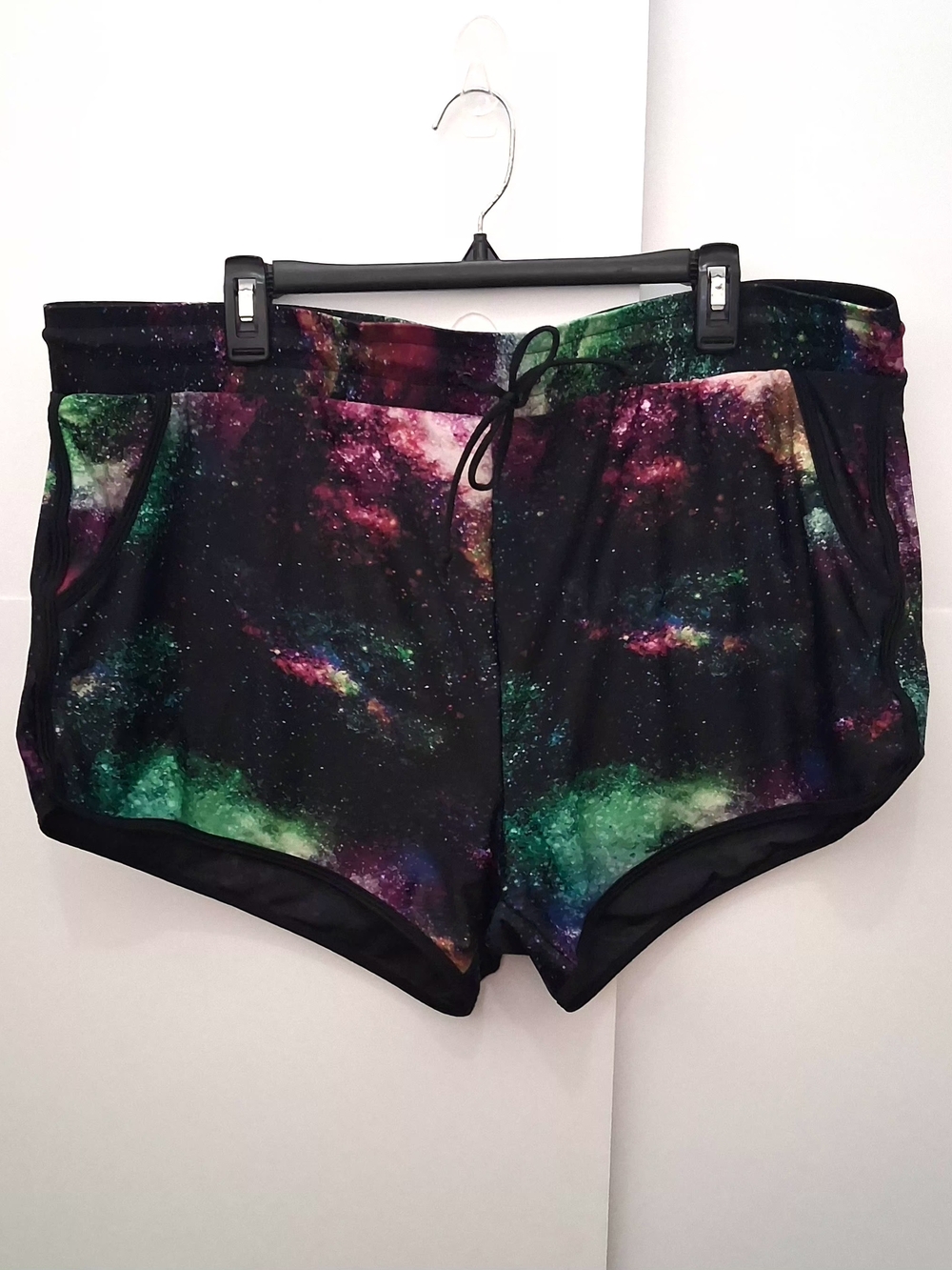 TORRID Galaxy Print Athletic Drawstring Shorts Size 3X XXXL